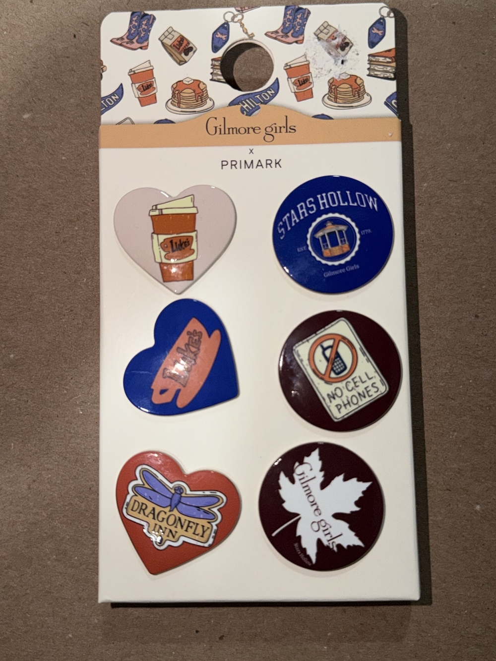 Gilmore Girls Enamel Pin Set — Multicolor